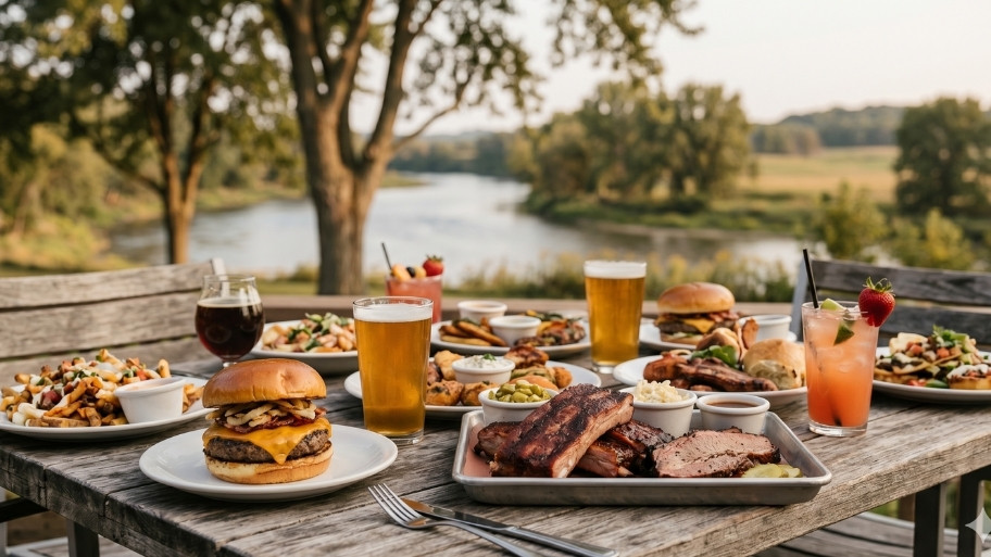 Riverside Patio Dining Experience at Bluffton Resort